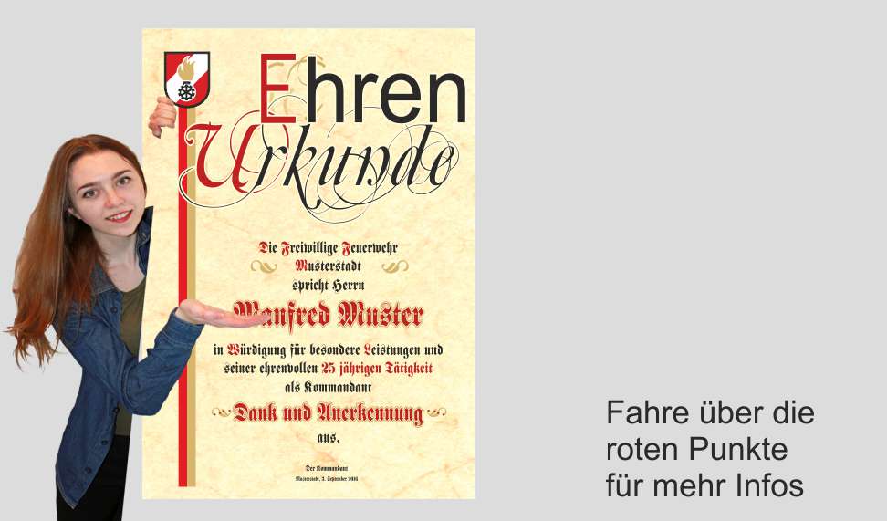 Ehrenurkunde